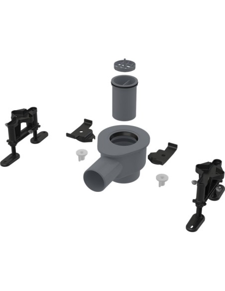 Alcaplast Syfon obniżony DN50 oraz zestaw regulowanych nóżek APZ-S9