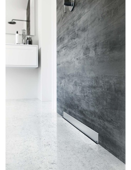 Alcaplast Spa - System odpływowy do zabudowy w ścianie (Stal nierdzewna mat) APZ5-SHADE-650