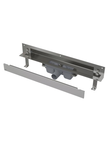 Alcaplast Spa - System odpływowy do zabudowy w ścianie (Stal nierdzewna mat) APZ5-SHADE-950