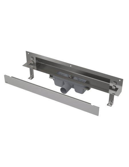 Alcaplast Spa - System odpływowy do zabudowy w ścianie (Stal nierdzewna mat) APZ5-SHADE-950