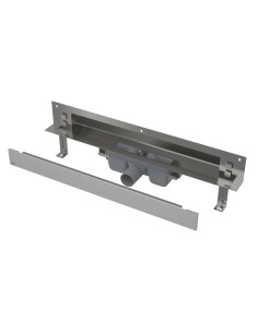 Alcaplast Spa - System odpływowy do zabudowy w ścianie (Stal nierdzewna mat) APZ5-SHADE-850 2