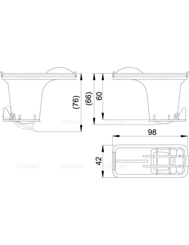 Alcaplast Pasek hydroizolacyjny - dłogość 1200 mm AHP80