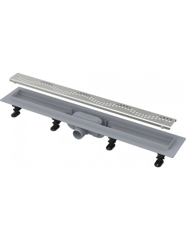 ALCAPLAST Simple - Odpływ podłogowy z obramowaniem do perforowanego rusztu APZ8-650M