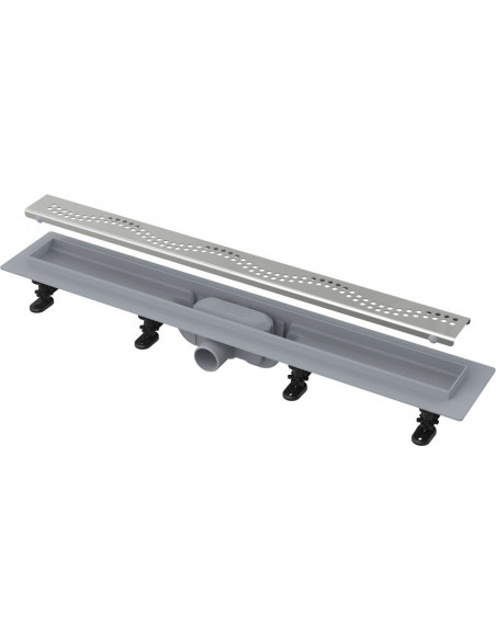 ALCAPLAST Simple - Odpływ podłogowy z obramowaniem do perforowanego rusztu APZ8-650M
