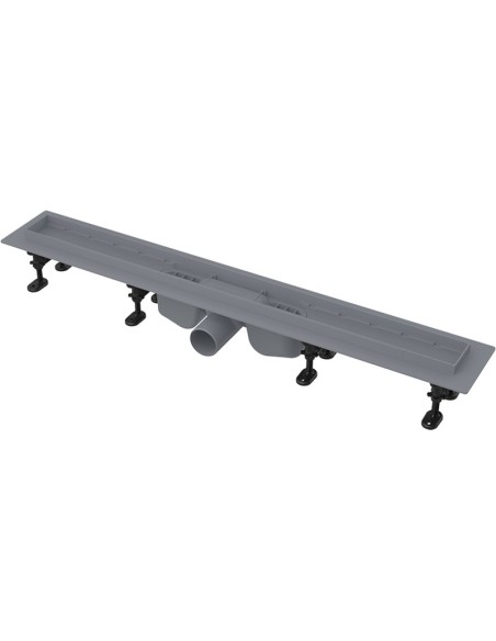 ALCAPLAST Optimal - Odpływ podłogowy z nierdzewnym obramowaniem do rusztu perforowanego lub wypełnienia płytką, APZ22-750