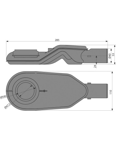 Alcaplast Pasek hydroizolacyjny - dłogość 1200 mm AHP80
