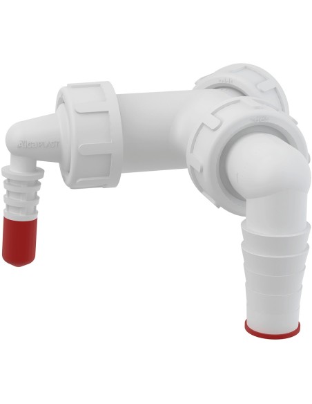 Alcaplast Podwójne kolano G1"/17-23, P148