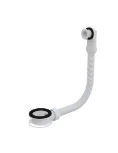 Alcaplast Spust umywalki click/clack 5/4" metalowy z przelewem, duży korek, A390