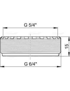 Alcaplast Redukcja 5/4" × 6/4", S0506-ND 2