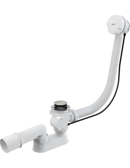 Alcaplast Syfon wannowy, korek automatyczny, biały,  A51B-120