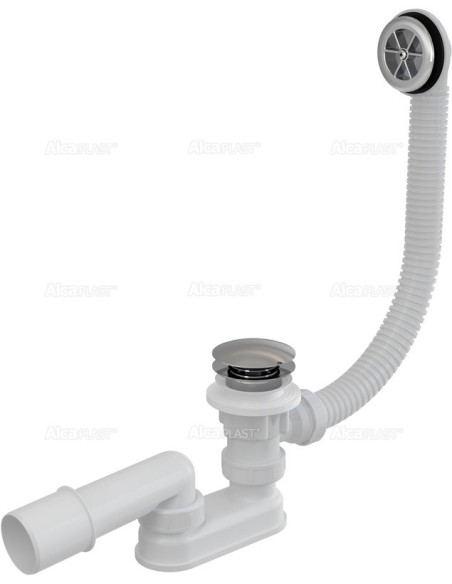 Alcaplast Syfon wannowy z korkiem click/clack A505KM