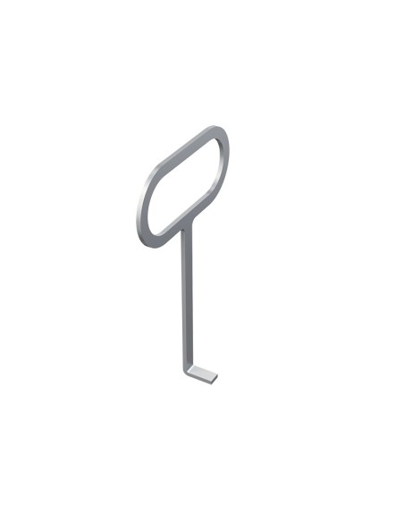 Alcaplast Zaślepka czołowa odwodnienia z wlotem DN75, AVZ-P004