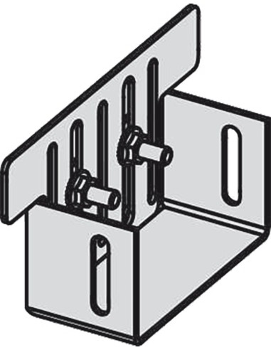 Alcaplast Zakończenie odwodnienia drenażowego 100 mm, stal ocynkowana, ADZ-P004