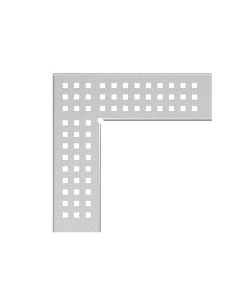 Alcaplast Ruszt odwodnienia drenażowego narożnego 75 mm, stal ocynkowana, ADZ-R103R