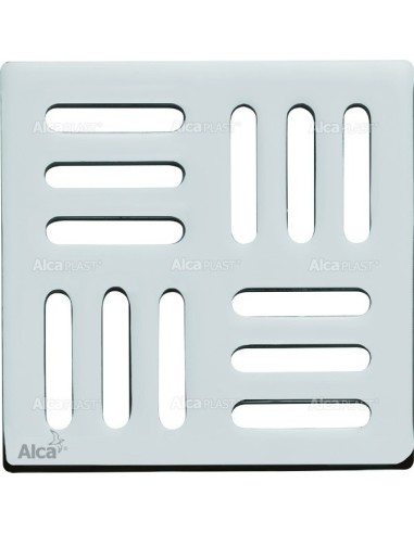 Alcaplast Ruszt 102 × 102 × 5 ze stali nierdzewnej MPV001