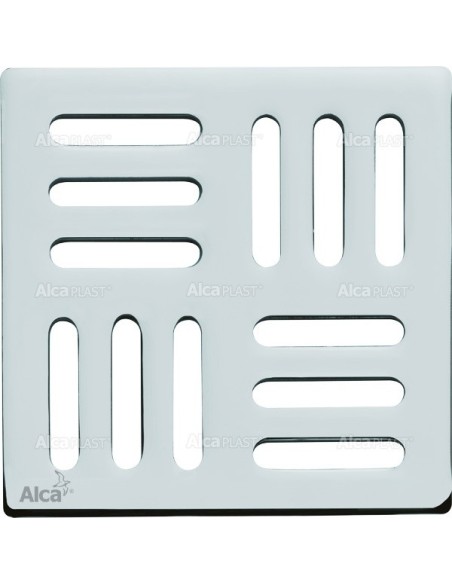 Alcaplast Ruszt 102 × 102 × 5 ze stali nierdzewnej MPV001