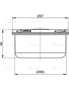 Alcaplast Syfon mokry do APV26, APV26C, APV0050 2
