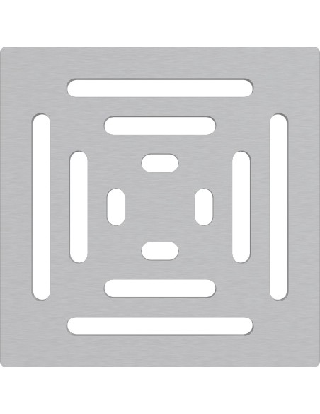 Alcaplast Kratka ściekowa 102 ×102 mm, stal nierdzewna, MPV012