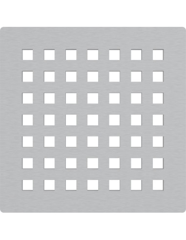Alcaplast Kratka ściekowa 102 ×102 mm, stal nierdzewna, MPV014