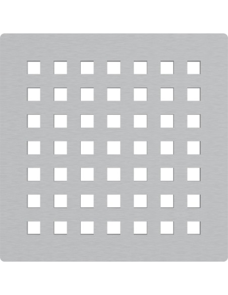 Alcaplast Kratka ściekowa 102 ×102 mm, stal nierdzewna, MPV014