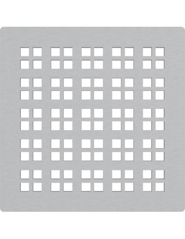 Alcaplast Kratka ściekowa 102 ×102 mm, stal nierdzewna, MPV015