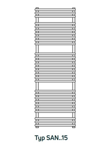 Grzejnik łazienkowy Purmo Santorini1470x750 SAN1507