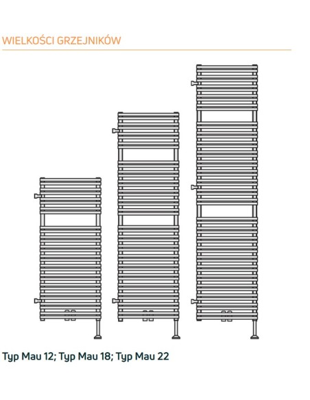 Grzejnik łazienkowy Purmo Mauritius 2154x600 MAU2206