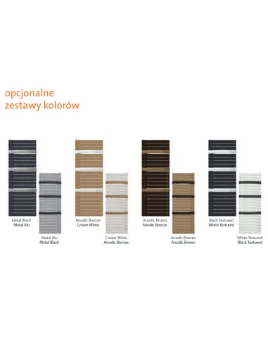 Grzejnik łazienkowy Purmo EVIA 1357x600, wersja lewostronna, EVI1406L