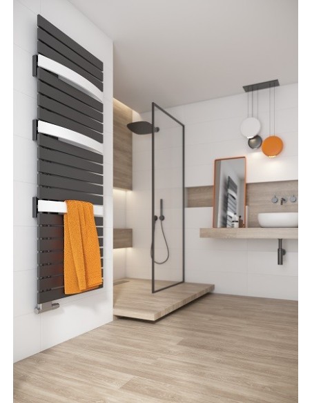 Grzejnik łazienkowy Purmo EVIA 1357x600, wersja lewostronna, EVI1406L