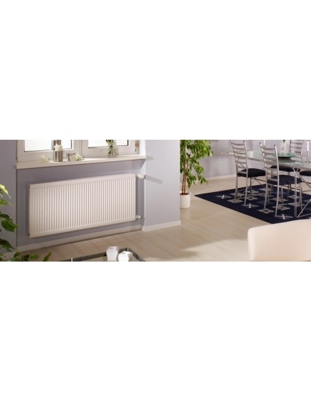 Grzejnik Purmo Compact C22 400x800, z bocznym podłączeniem, F06224008010300