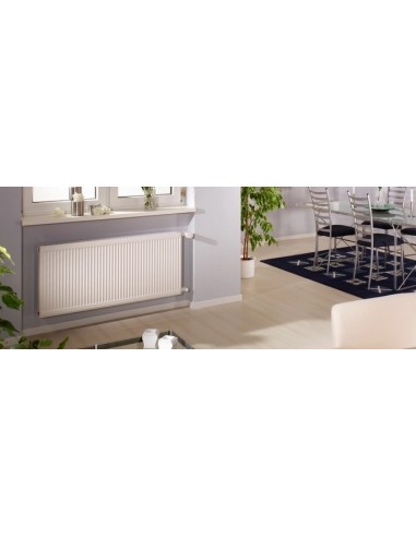 Grzejnik Purmo Compact C22 400x900, z bocznym podłączeniem, F06224009010300