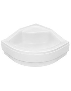 PMD Piramida Oliver 80x80x15 brodzik półokrągły