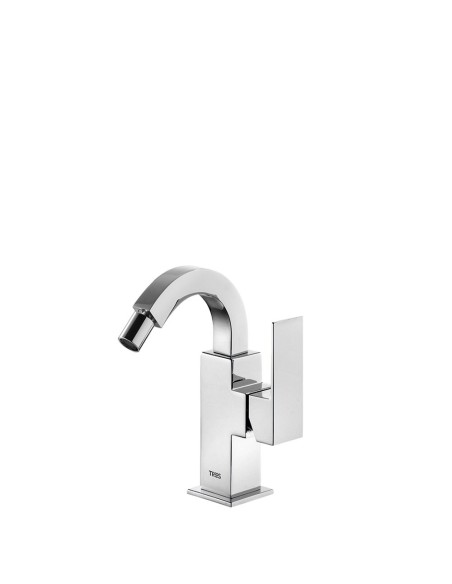 Bateria bidetowa TRES z korkiem automatycznym - CUADRO 00712001D