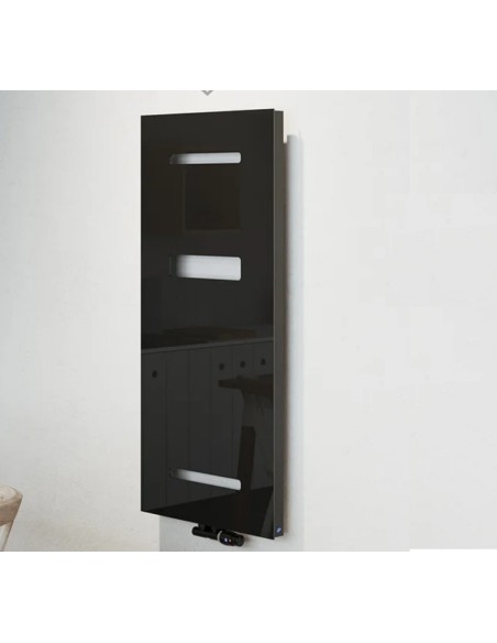 Grzejnik Instal Projekt Sis 551x1206 SIS-50/120E31L05 szkło czarne