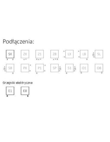 Terma Technologie Grzejnik łazienkowy MARLIN 600x600 biały WGMAR060060