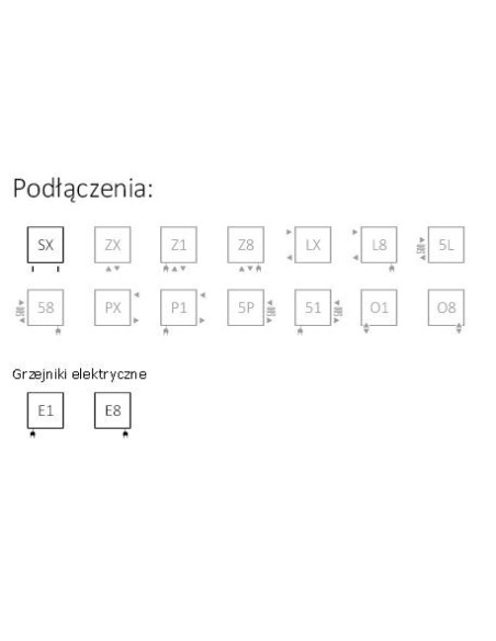 Terma Technologie Grzejnik łazienkowy MARLIN 780x600 biały WGMAR078060