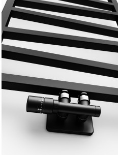 Grzejnik łazienkowy Terma ZIGZAG 835x500 biały 2