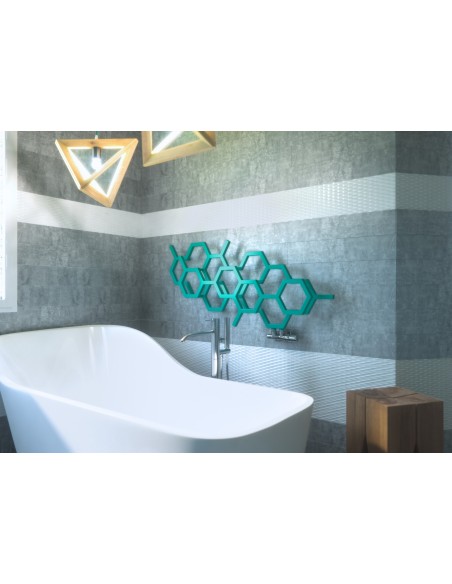 Terma Technologie Grzejnik łazienkowy FIONA 1140x400 Biały WGFIN114040