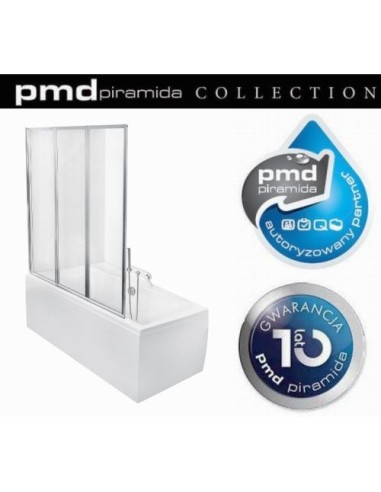 PMD Piramida - Parawan nawannowy 3-elementowy Ambition Premium 3s 130x140