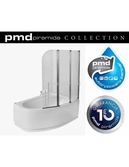 PMD Piramida - Parawan nawannowy 3-elementowy 120x140 PA-3S