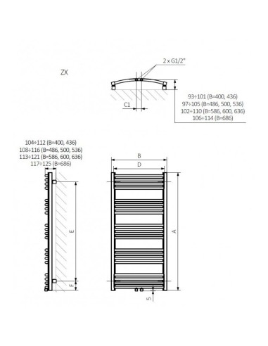 Grzejnik łazienkowy Terma Technologie...