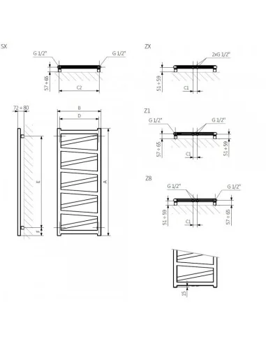 Grzejnik łazienkowy Terma Technologie...