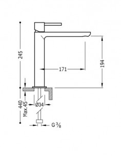 Bateria umywalkowa stojąca... 2