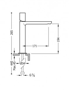 Bateria umywalkowa stojąca... 2
