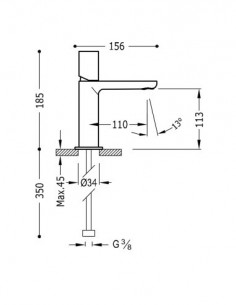Bateria umywalkowa stojąca... 2