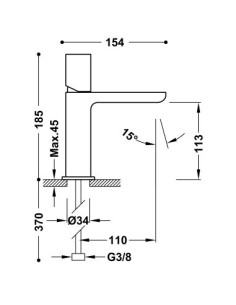 Bateria umywalkowa stojąca... 2