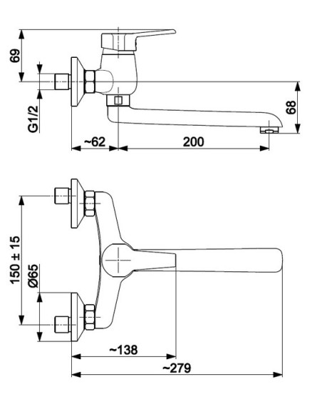 Bateria zlewozmywakowa KFA Beryl 4800-910-00 chrom