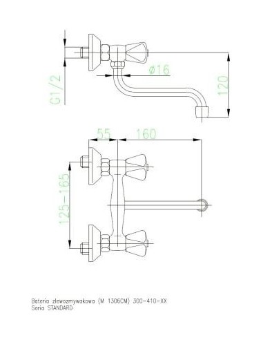 Bateria zlewozmywakowa KFA Standard...