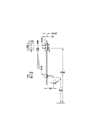 Zestaw baterii jednouchwytowej...