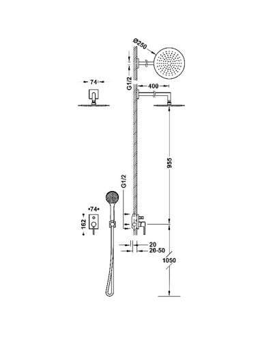Zestaw baterii jednouchwytowej...